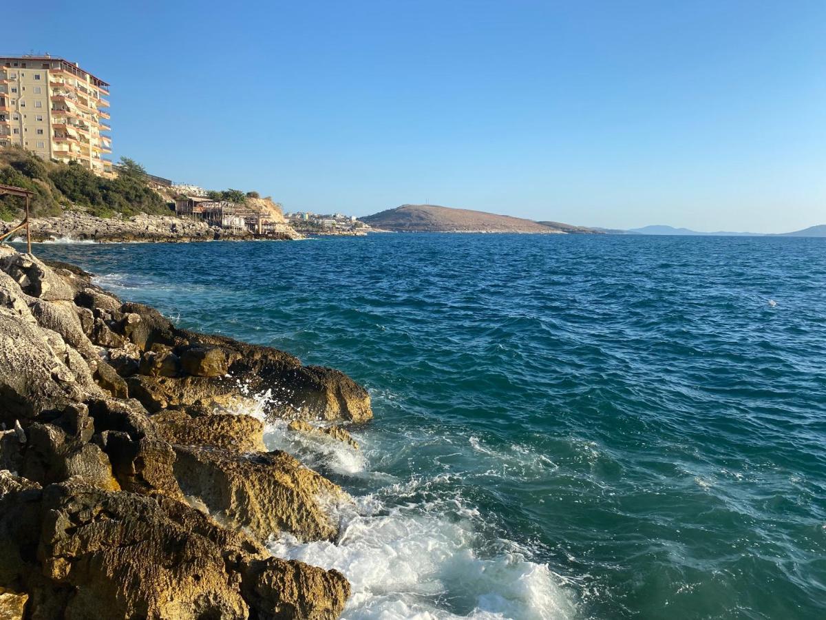 Apartment With Huge Sea View Balcony Sarande Exterior photo